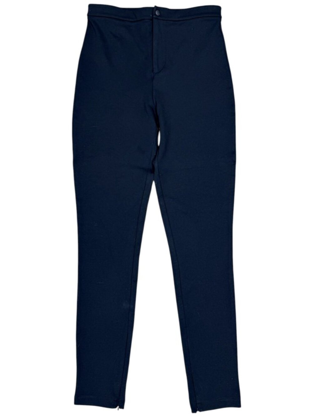 ABERCROMBIE & FITCH Women's NEW Ponte Skinny Zip Legging Black | Size M - Picture 9 of 15